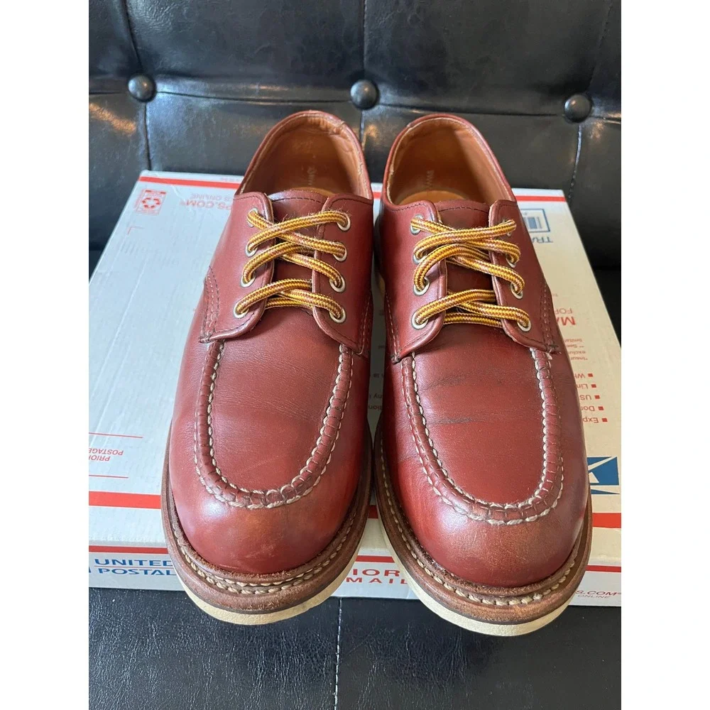 Red Wing Heritage 8099 Moc Toe Oxford Shoes Copper Worksmith